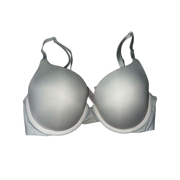 Victoria's Secret Women's T-Shirt Push-Up Full Coverage Bra Size 32D White - Picture 1 of 5